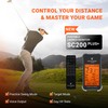 Voice Caddie SC200Plus ポータブルゴルフローンチモニター スイングアナライザー リアルタイムショットデータトラッキング付き バッテリー寿命12時間
