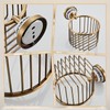 Vintage Wall-Mounted Toilet Paper Holder with Wire Basket Design, Antique