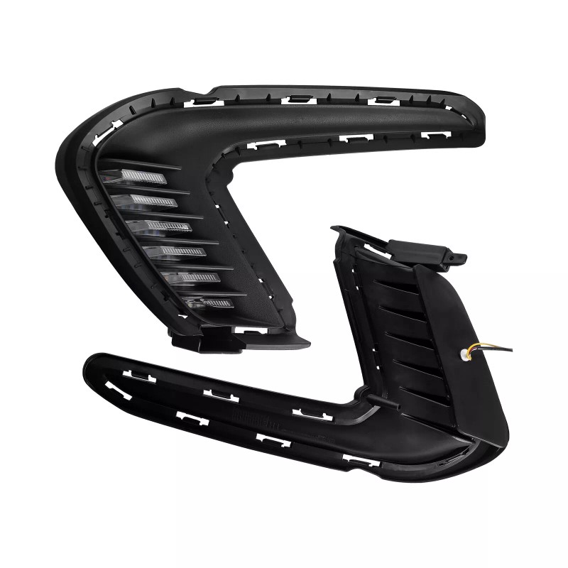 WenQi For 2016-2018 Hyundai Elantra LED DRL Turn Signal Night