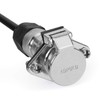 DALLUX Heavy Duty Vehicle Coil Trailer Cable with 2 Channel