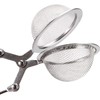 ANCLLO 4 Pack Snap Ball Tea Strainer with Handle for