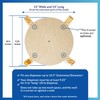 For Your Water Natural Painted 27" Wood Floor Stand for