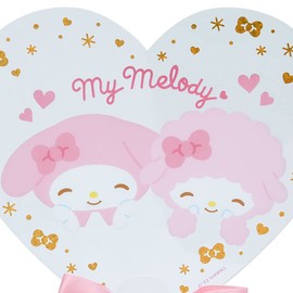 Sanrio 764957 My Melody Clear Mini Fan (Nikonico)