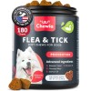 CHEWIA Natural Dog Flea and Tick Prevention Chews for All