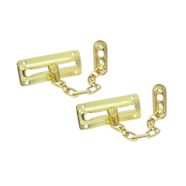 QCAA QCAA Chain Locks for Inside and Extra Front Door