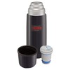 Thermos 104883 Light and Compact Flask, Stainless Steel, Midnight Blue,