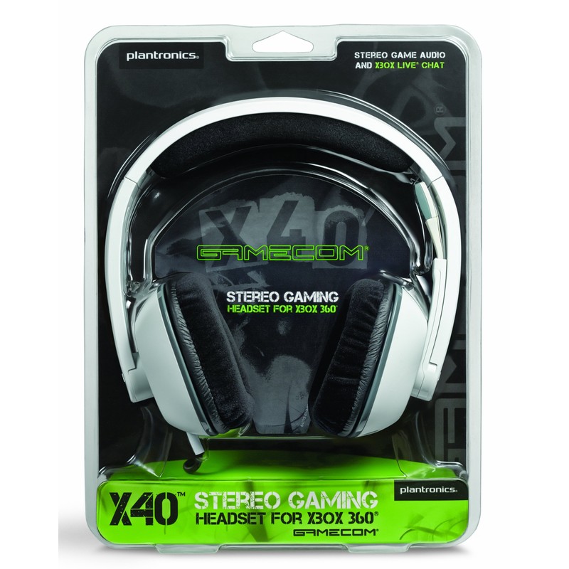 Plantronics GameCom X40 - Auriculares con micrófono (Game Console, Binaural,