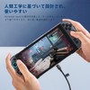 Gosento For Switch 2 Case, Partition Design Crystal Clear Transparent