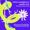Pillo Cepillo de Dientes Mini desechable con pasta integrada -