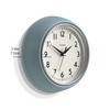 JONES CLOCKS® Ketchup Wall Clock | Retro Round Clock |