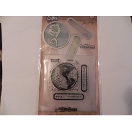 Sizzix Tim Holtz Alterations Stamp, Die & Texture Fade - The Journey