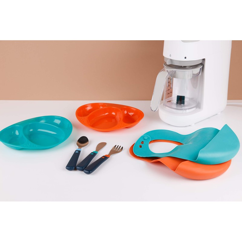 Tommee Tippee Big Kids Stainless Steel First Cutlery Set, Rounded
