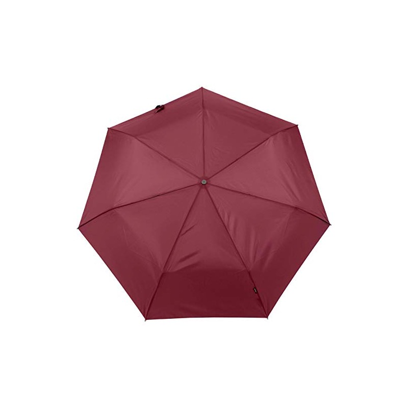 Knirps Slim Duomatic Pocket Umbrella, burgundy
