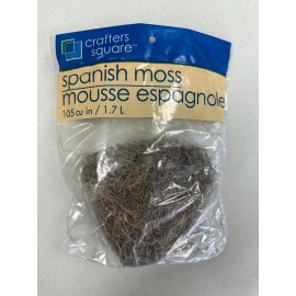 Crafters Square FLORAL SPANISH MOSS for Artificial Arrangements - 105 Cu. In. - FREE SHIPPING!!!