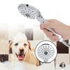 G1/2in Multifunctional Hand Shower Set Water Saving Handheld Shower Head