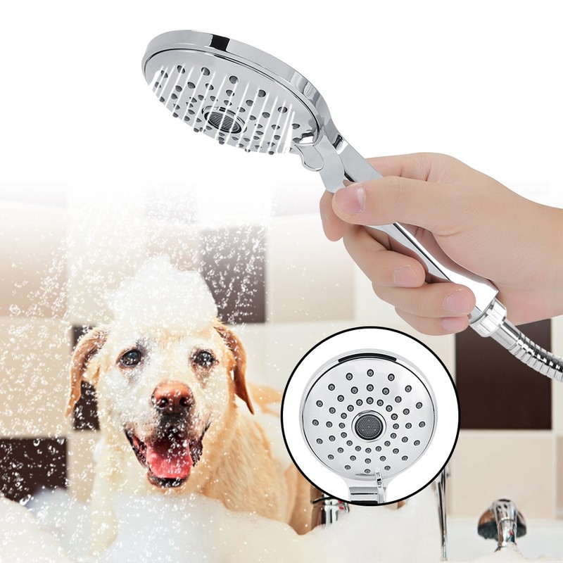 G1/2in Multifunctional Hand Shower Set Water Saving Handheld Shower Head