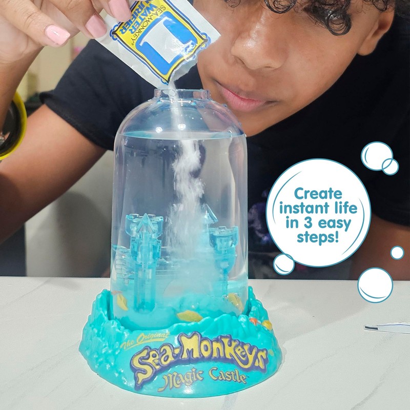 Sea-Monkeys® Magic Castle - World's Only Instant Pets® - Ages