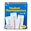 Learning Resources Student Thermometers, Classroom Supplies, Homeschool, Set of 10,