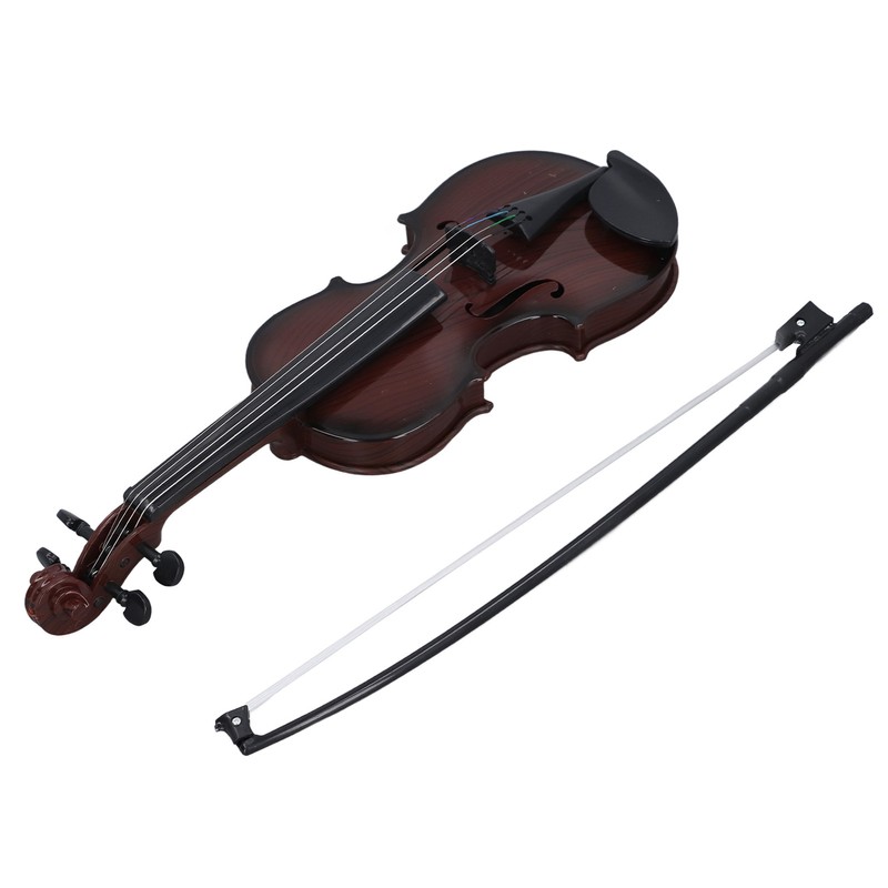 Kids Violin Toy Instrument Realistic Looking Educational Simulation Miniature Violin