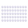Forgetek Golf Balls Practice Set of 50 Plastic Hollow Balls