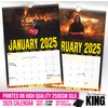 The Calendar King // STARMERGEDDON - 2025 Wall Calendar -