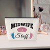Midwife Appreciation Gift Makeup Pouch Thank You Gift for Midwife