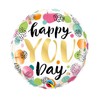 Qualatex Folienballon, 45,7 cm, Happy You Day