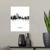 CANVAS ON DEMAND New York Skyline Wall Decal, Artwork