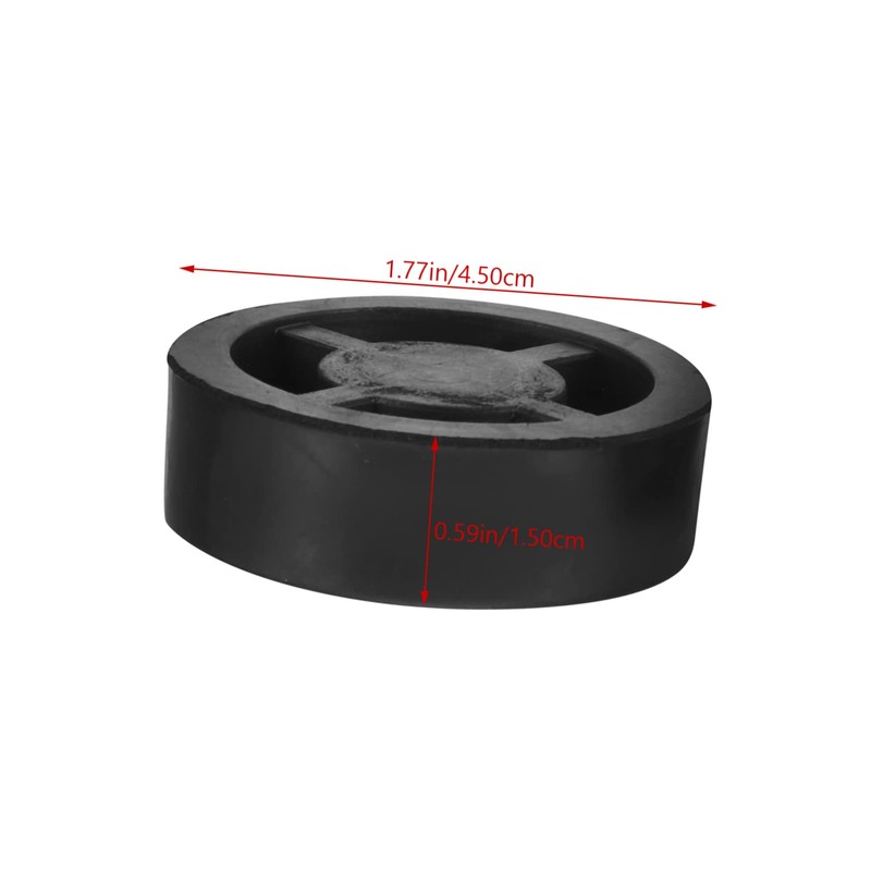 TEHAUX 4pcs Rubber Speaker Isolation Feet Pads Subwoofer Isolation Pad