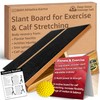 BAM Slant Boards for Exercise – Adjustable Wooden Calf Stretcher
