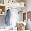 SUNALLY Shower Curtain Rod Adjustable 32-75 Inch, Spring Tension Shower