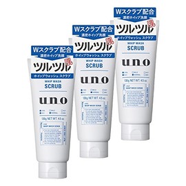 Uno Whip Wash Facial Cleanser, 4.6 oz (130 g) x 3 Packs