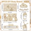 Wooden Busy Board, Activity Board, Wooden Toy Activity Board, Children's