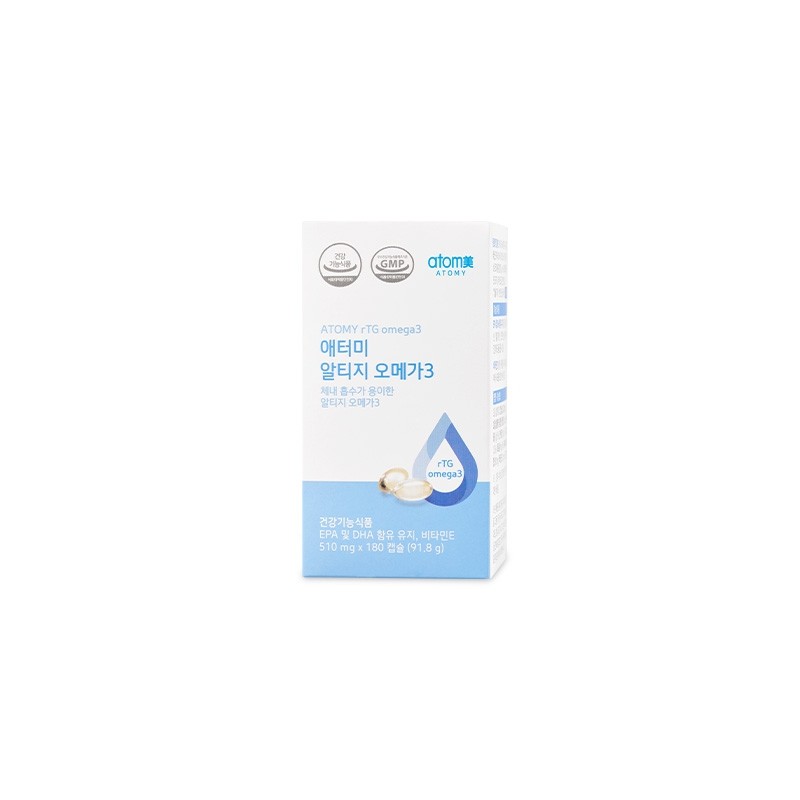 Atomy Vegetable Capsule Anchovy Single Fish Altige Omega 3 510mg