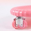 fashnix 4 Wheel Silent Swivel Ergonomic Abdominal Wheel Roller For