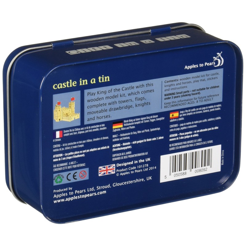 Apples to Pears Castle In A Tin