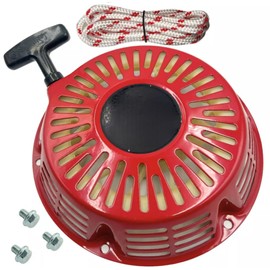 Pull Start Recoil Starter For Honda GX390 11HP 13HP Starter Rope & bolts, starter bolts for honda, pull starter rope 13hp for honda, for honda gx390 pull start assembly, for honda gx390 starter rope