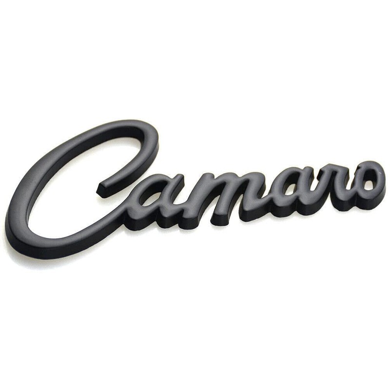 1Pc Camaro Badge Emblem 3D Metal Decal Sticker Letter Replacement