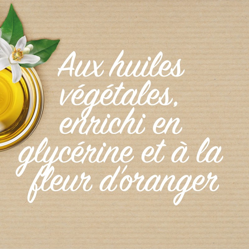 Savon le Naturel Marseille Soap with Orange Blossom 500 ml