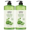 Caribbean Beach Aloe Soothing Gel 1000mlX2 Large Capacity Moisture Cream Aloe Gel Soothing Gel / 캐리비안 비치 알로에수딩젤 1000mlX2개대용량 수분크림 알로에젤 수딩젤