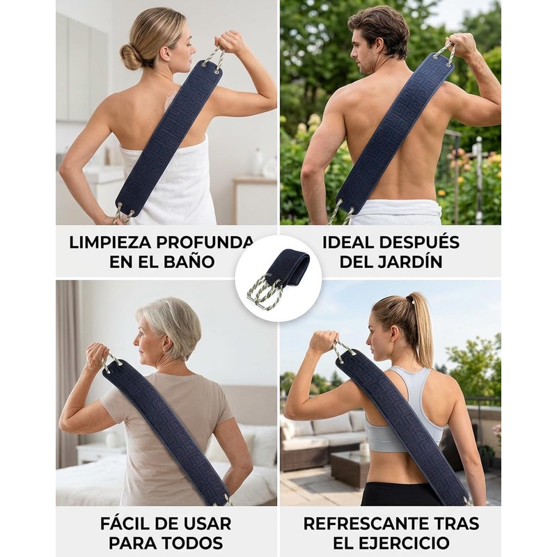 Cepillo para espalda Dvsuaeu 95x10 cm – Limpieza profunda sin
