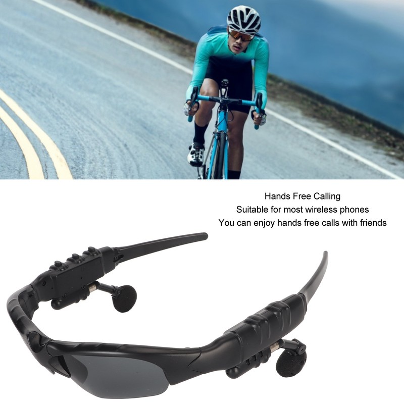 Smart Bluetooth Glasses Stereo Hands Free Calling Polarized Lenses Wireless
