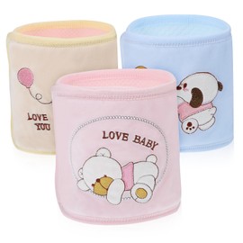 Vaguelly 3pcs Boy Girl Belly Straps Newborn Belly Belts Soft Comfortable Postpartum Belt Dymadon Born Essentials for Pregnancy Wrap