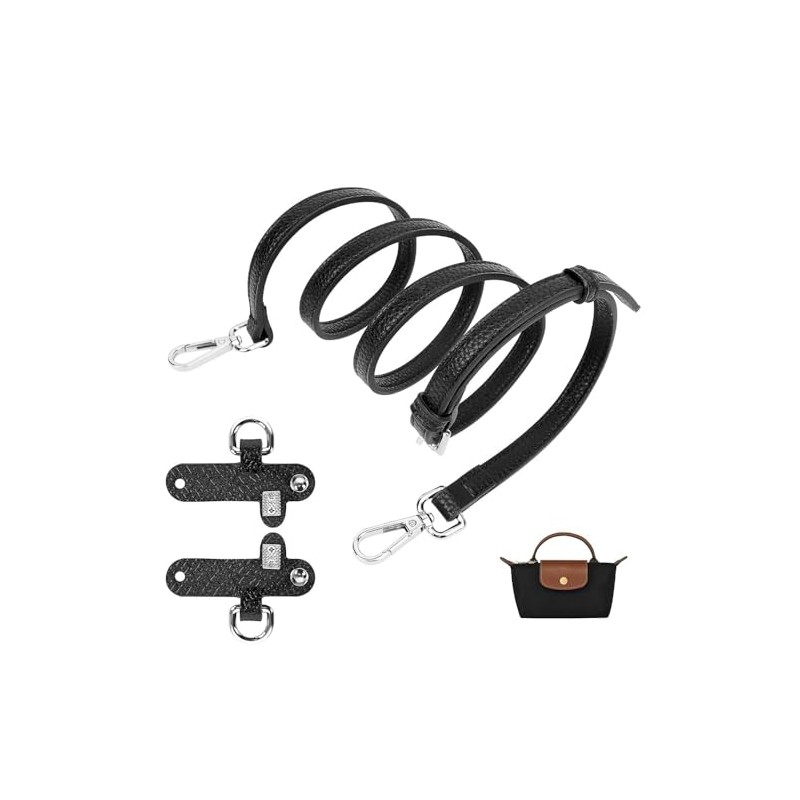 Adjustable Leather Shoulder Strap for Longchamp Women's Bags Longchamp Mini