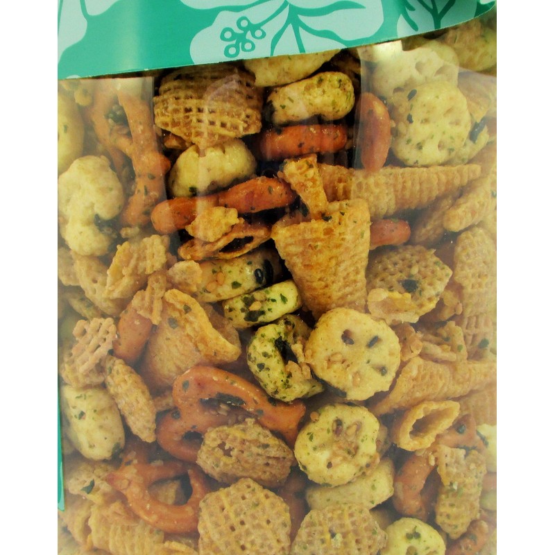 Hawaiian Local Style Furikaka Party Mix in Family-Size 22 Oz.