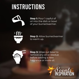 Scents & Inspiration Burning Fragrance Oil - Our Version of Frankincense & Myrrh Incense Oil for Oil Warmers & Diffusers | Aromatherapy | Relaxation | Air Freshener for Home & Office 16 Fl. Oz