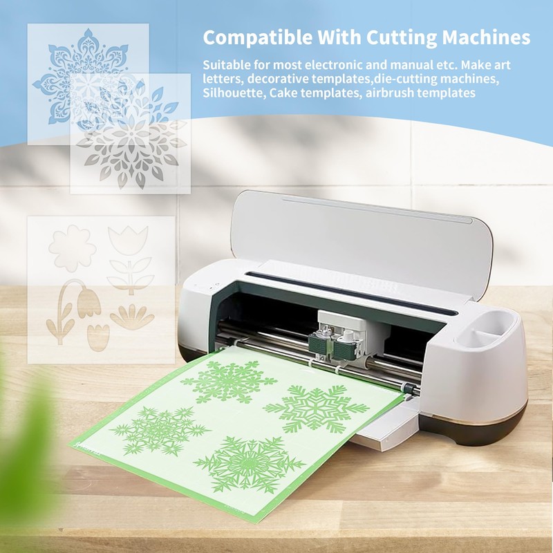 12 Sheets 10 Mil Blank Stencil Sheets 12 x 24