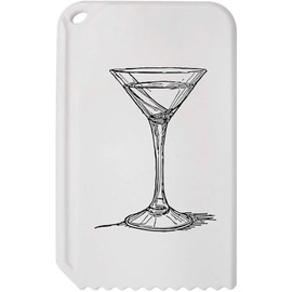 Azeeda 'Cocktail Glass' Plastic Ice Scraper (IC00038101)