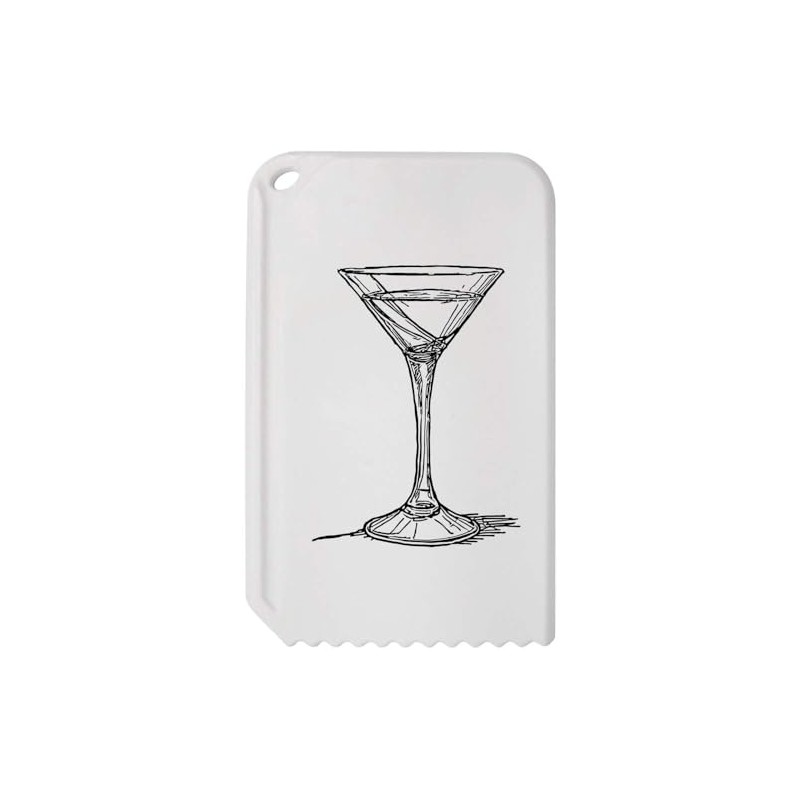 Azeeda 'Cocktail Glass' Plastic Ice Scraper (IC00038101)