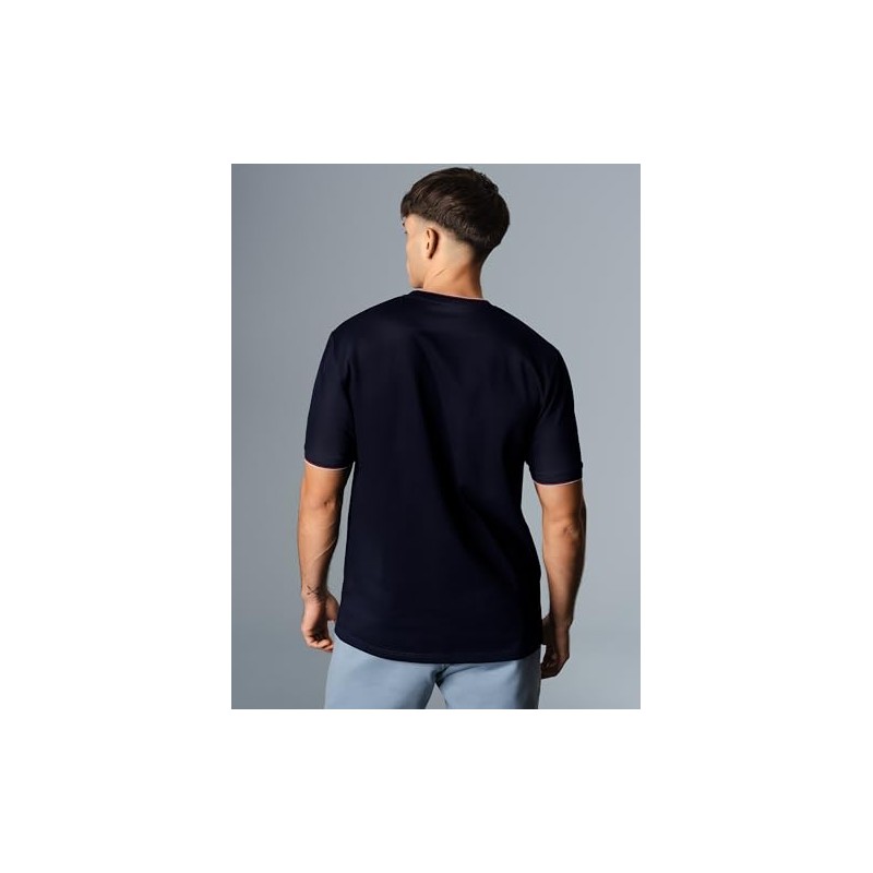 Trigema Men's T-Shirt, navy